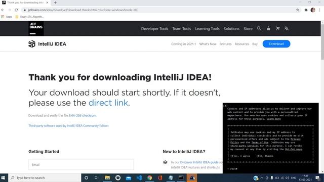 IntelliJ IDE installation and execution of first java program смотреть онлайн