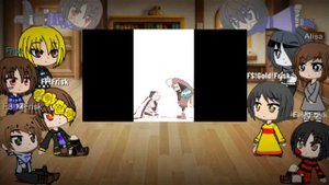 Реакция Фриск из разных Вселенных на 【Undertale AU】Sansたちで血界戦線EDパロ