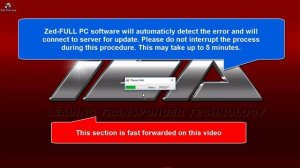 Steps to solve ERROR warnings on Zed FULL screen