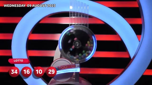 The National Lottery Lotto draw results from Wednesday 09 August 2023