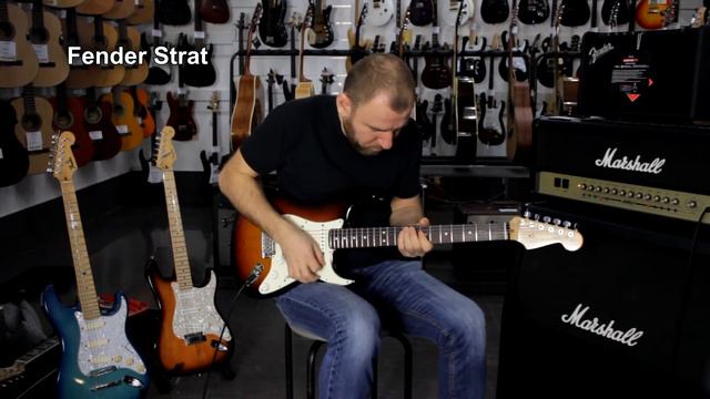Fender Strat Standard USA VS Ukrainian Replica - Guitar Battle # 11 смотреть онлайн