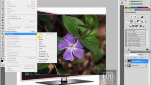 Cara Memasukkan Objek Gambar Pada Monitor Dengan Photoshop