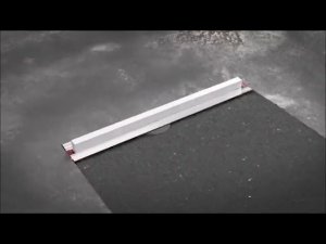 BERGES. Желоб SUPER Slim. Установка