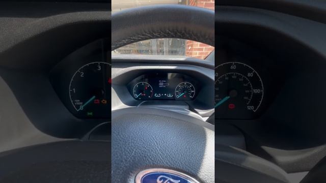 How to switch off passenger airbag in a Ford Transit Custom
