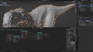 Создание пуха | Geometry Nodes Blender 3.4