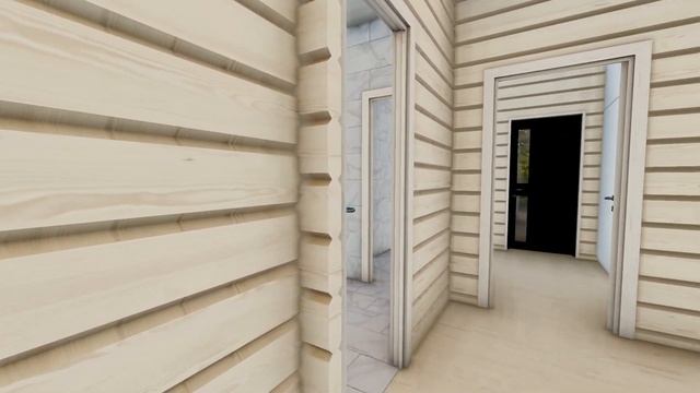 Видеообзор проекта деревянного коттеджа из двойного бруса Карелия-65 смотреть онлайн