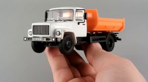ГАЗ-САЗ-35072 | Автолегенды СССР Грузовики №32 | Обзор масштабной модели 1:43