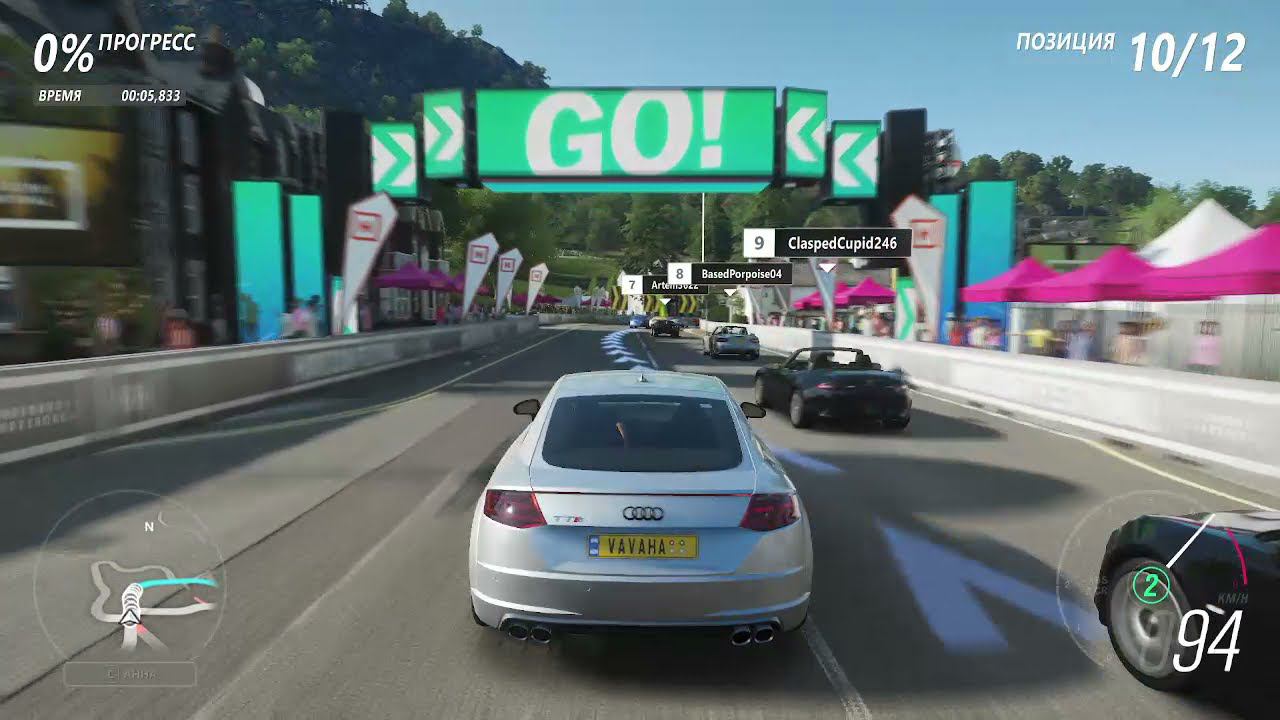 Forza Horizon 4 - спринт в АМБЛСАЙДЕ