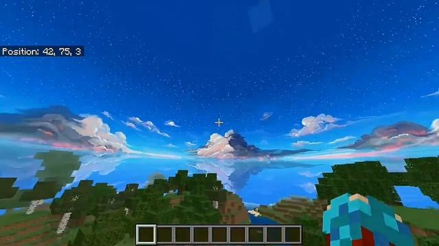 Minecraft PE Clouds and Planets Resource Pack | The Best Sky Overlay in MCPE 1.16 смотреть онлайн