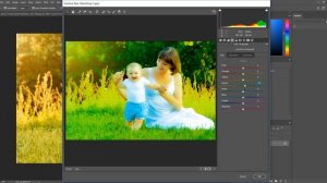 Photoshop cc  2018  photo  editing   green blast  by  camera  raw filter