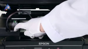 Установка СНПЧ с Т-образной планкой на Epson XP-300