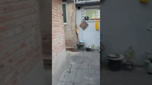 Обычный дворик в Пекине китай дворик жизнь сославономиюльком