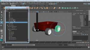 22. Создание иерархий. Курс Maya для начинающих. Урок №22