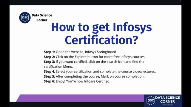 Infosys Launched13+ Free Certification Courses | Python, Java, Data Science | Students & Jobseekers