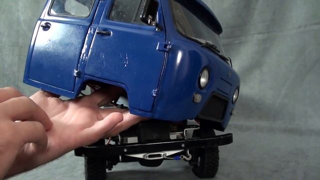 UAZ 39094 ОБЗОР кузова УАЗ фермер для rc модели (триал-трофи)