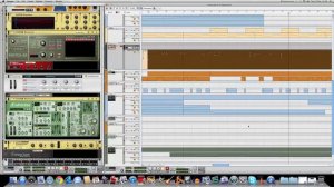 how to make dubstep music using reason 4, logic pro 9,  and sylenth1 rewire tutorial