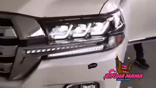 Фары в стиле Lexus NEW на Toyota Land Cruiser 200 2016+ смотреть онлайн