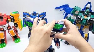 MINI FORCE V RANGERS DINOSTER ANIMAL DINOSAURUS Vehicles Combine