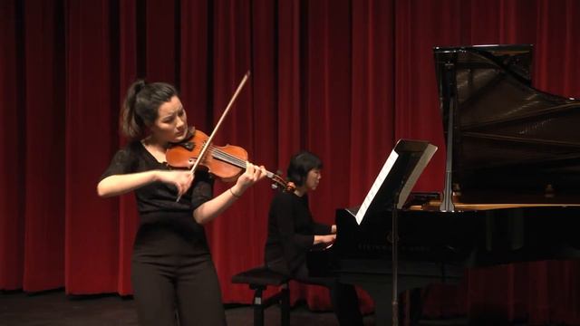 Schumann Sonata for Violin and Piano No. 1 in A minor - Gabrielle Despres and Patricia Tao смотреть онлайн