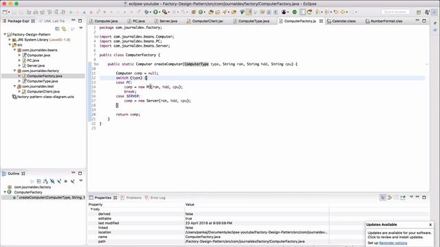 Factory Design Pattern