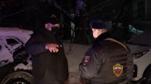 Район Измайлово- ночное дежурство с экипажем патрульно-постовой службы полиции