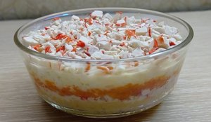 Готовлю НА ПРАЗДНИК НОВЫЙ САЛАТ Нежность с КРАБОВЫМИ ПАЛОЧКАМИ! Очень вкусно.