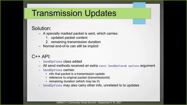 OMNeT++ 2021: OMNeT++ 6.0 and Beyond (András Varga)