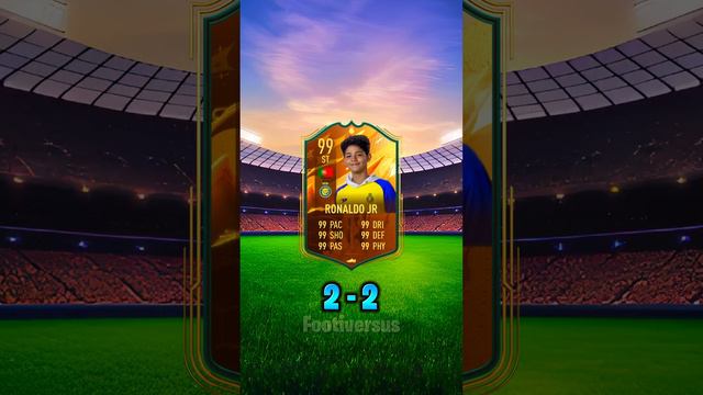 FIFA 23 Ronaldo Jr 🆚️ FIFA 23 Goat Broski 🥶🤑 Boss Fight 😈😡 #ronaldojr #broski