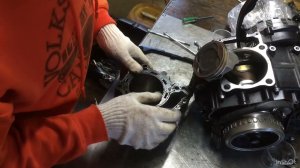 Купил ещё один Voge 300RR со сломанным двигателем)