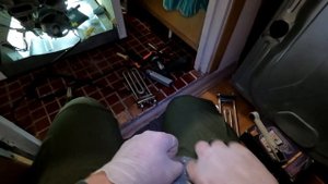 Стиральная машина AEG 22 года. Замена амортизаторов и ТЭНа.