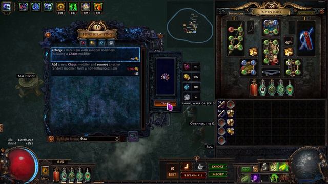 ❰Path of Exile 3.22 Trial of the Ancestors❱ How to craft Chaos Large Cluster Jewel for CA MF смотреть онлайн