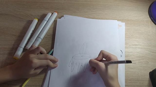 як намалювати свічку 🕯️ смотреть онлайн