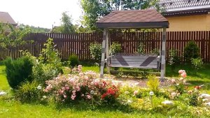 РОКАРИЙ* РОЗАРИЙ* КРАСИВАЯ КЛУМБА* Как сделать своими руками