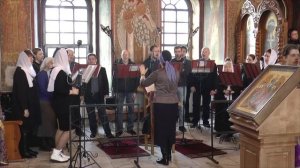 Хор кафедрального Спасо-Преображенского собора г.Новокузнецка. Видеозапись Богослужения.