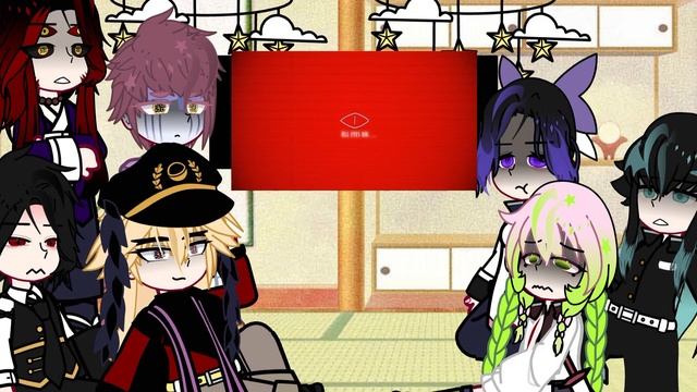 Hashiras+ Uppermoons and Muzan react to the Aftons смотреть онлайн