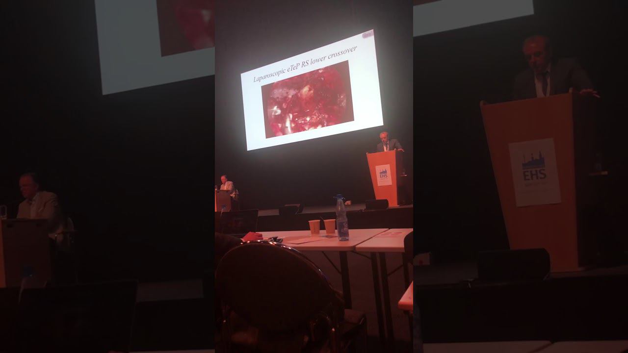 Диастаз прямых мышц. Доклад на EHS Hamburg 2019. смотреть онлайн