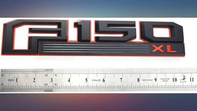 2 Pack F150 XL Badge 3D logo Nameplate Fender Emblems Pair Set Compatible For 2015 review смотреть онлайн