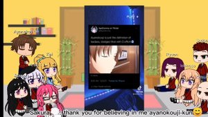 Classroom of the Elite react to Ayanokouji AU part 1/? (reupload)