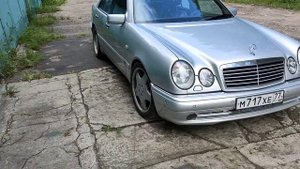 Мерседес w210 E55 AMG мой взгляд.