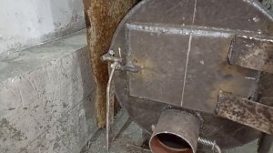 Буржуйка в гараж, Жарит ОГОНЬ ?