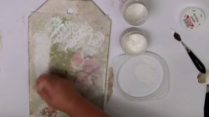 Decoupage tajemniczy ogród - DIY  tutorial