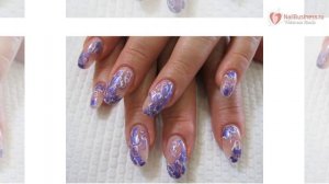 Рисунки на ногтях Акриловыми красками.