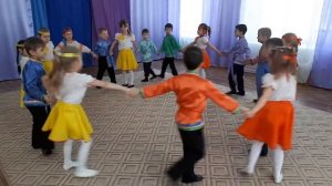 Подготовительная группа танец "Плетень"