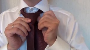 Как завязать галстук ? Самый популярный Узел Виндзор