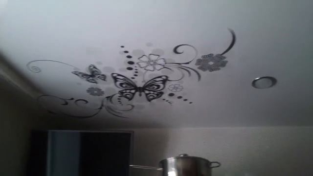 Натяжной потолок на моей кухне смотреть онлайн