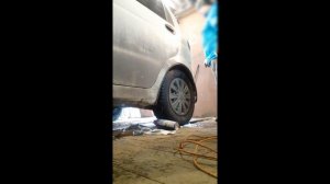 Звук выхлопа Daewoo Matiz 0.8 без глушителя