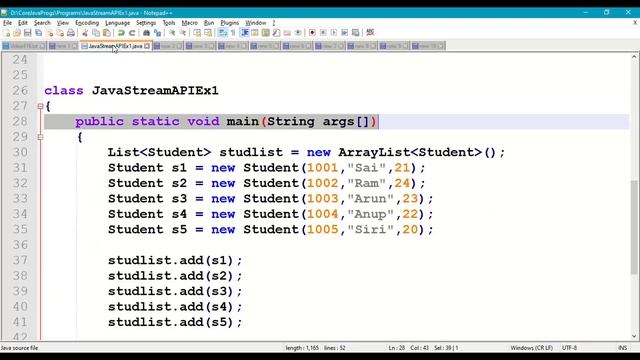 Java Stream API in Java8 | Java8 Stream interface | java.lang.stream.Stream | Java Collectors|| #41