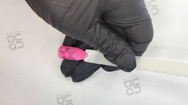 Легкие дизайны гель лаком: МК "Розовый цветок", весенний цветочный  маникюр, экспресс дизайн