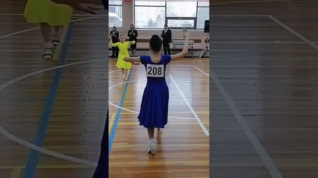Танцевальный турнир??Первое место  ?Бальные танцы Новосибирск #бальныетанцыдети #10years #вальс#сол