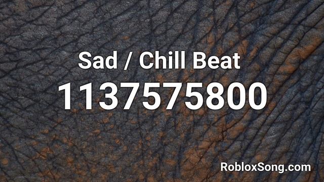 ? Sad / Chill Beat ? Roblox ID - Music Code смотреть онлайн